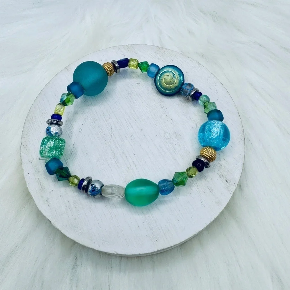 Fashion Statement Beaded Bracelet